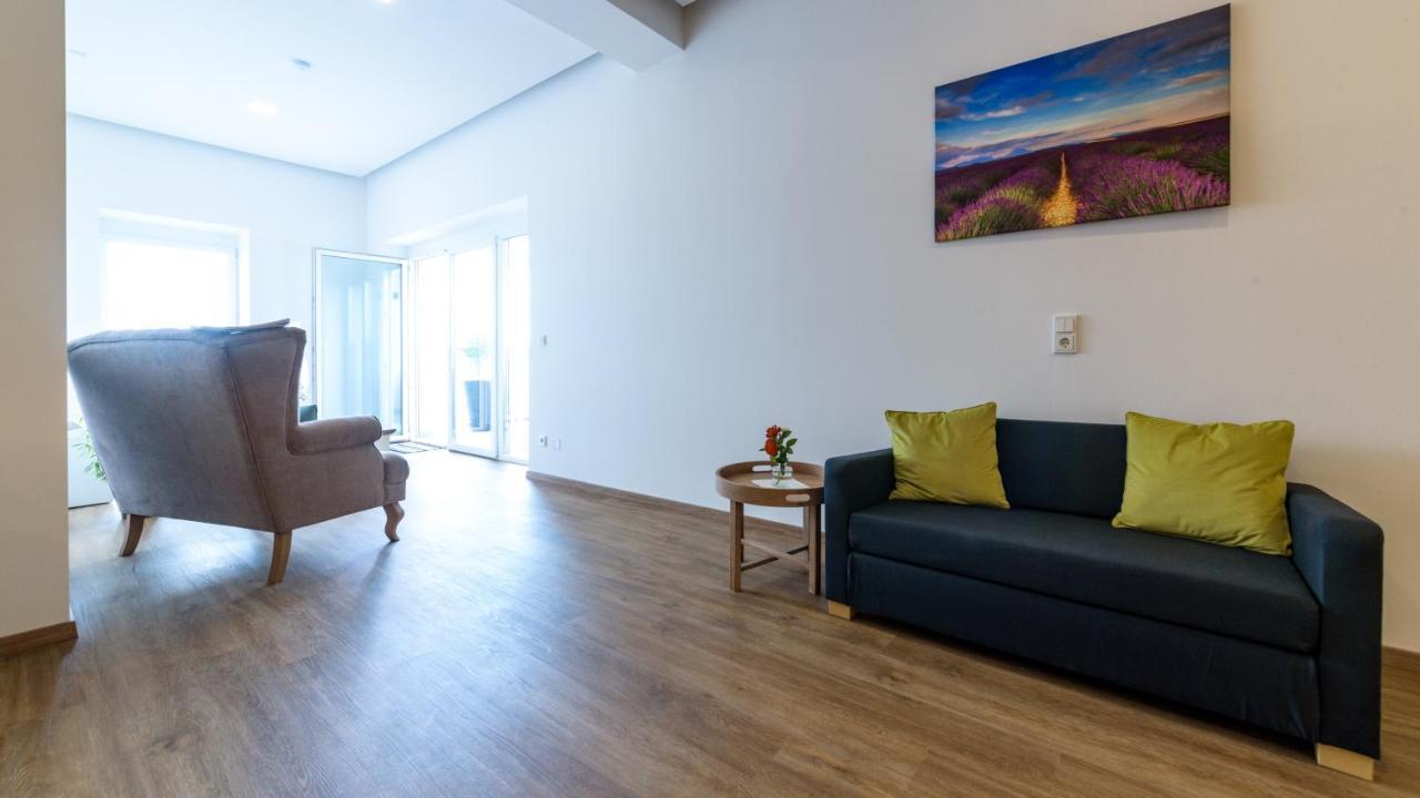 Penthouse Ferienwohnung Loft Ohringen Bagian luar foto