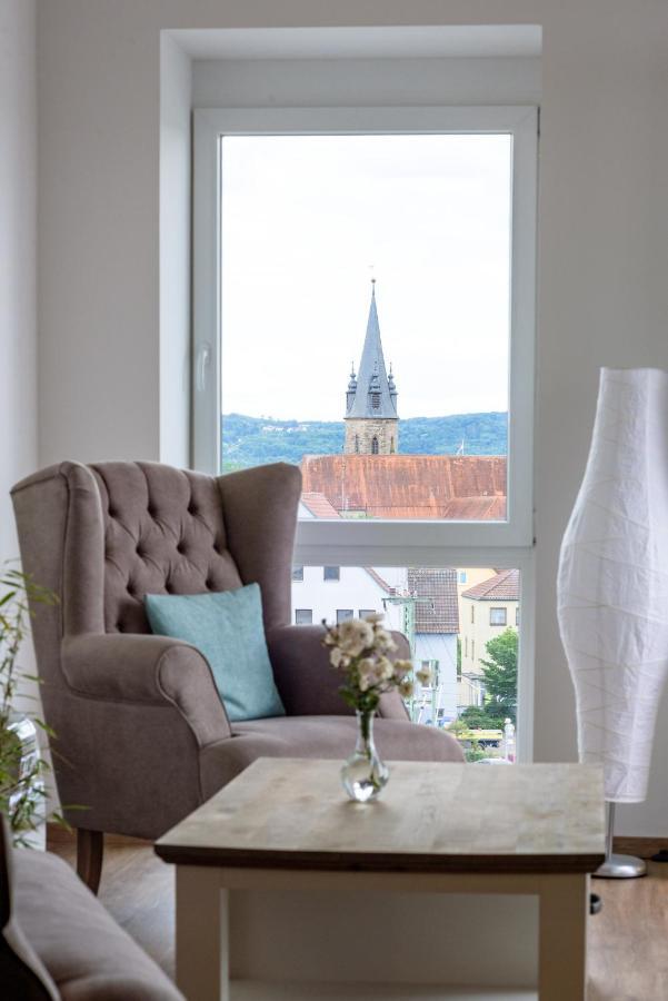 Penthouse Ferienwohnung Loft Ohringen Bagian luar foto